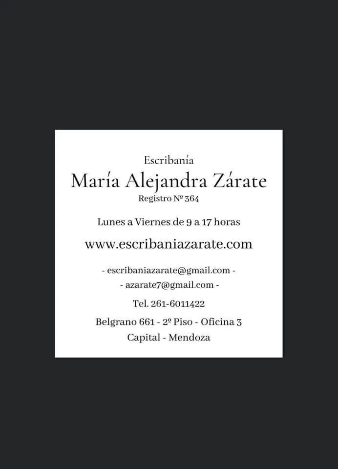 Escribanía Zárate