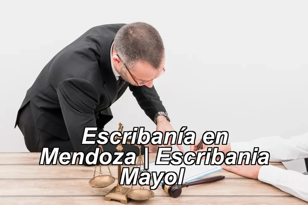 Escribanía MAYOL