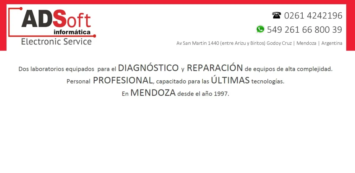ADSOFT Laboratorio Electrónico