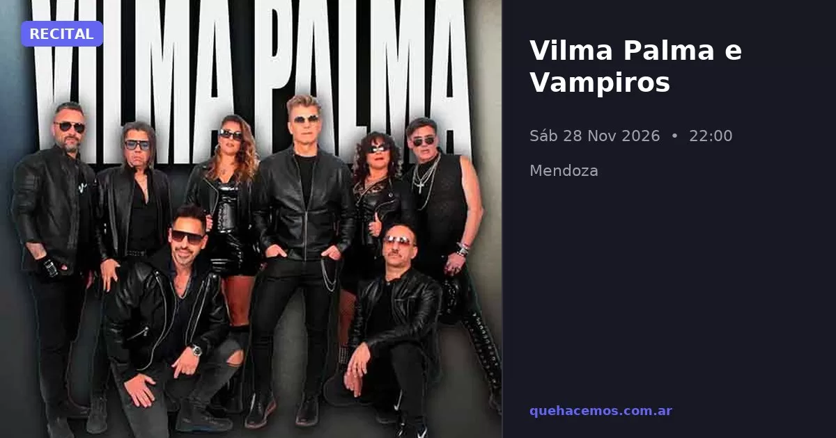 Vilma Palma e Vampiros