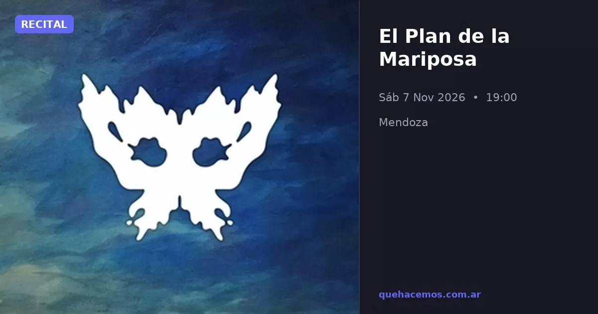 El Plan de la Mariposa
