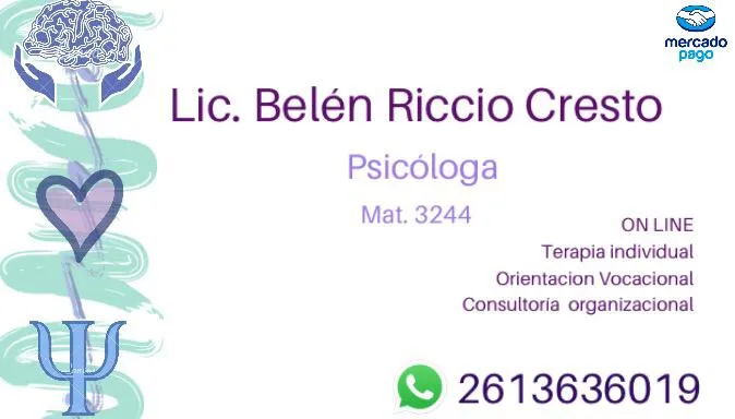 Psicóloga Belén Riccio