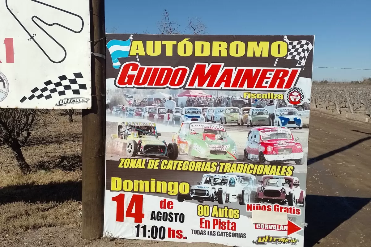 Autodromo Junin. Guido Maineri, circuito Raúl Imberti.