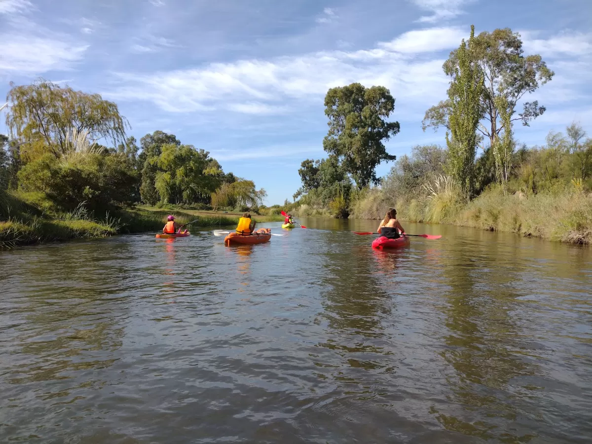 Kayak por Río Atuel - Weiner Turismo